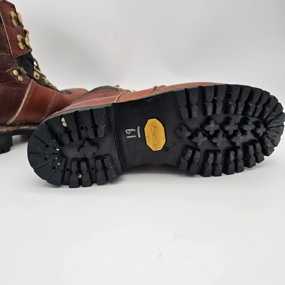 Vintage Dexter Rugged Outdoor Vibram Footwear Mountain Hiking Boots Size 7 M